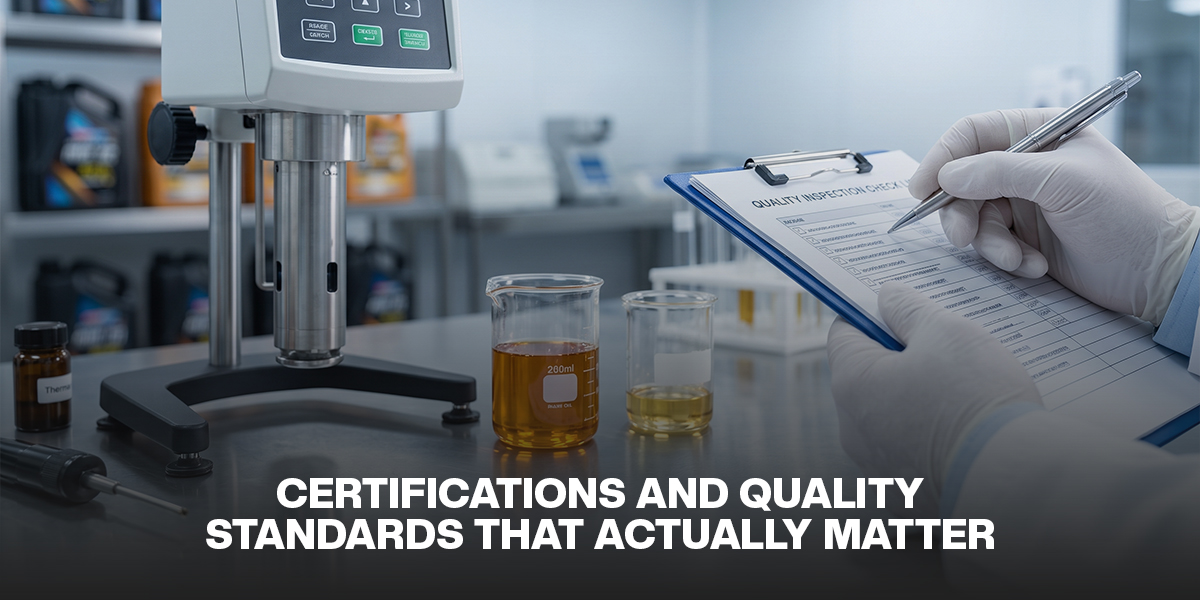 Certifications and Quality Standards That Actually Matter